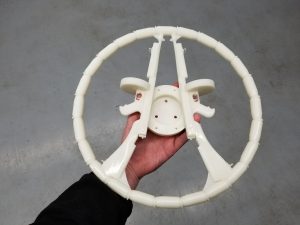 3D Printed – SLA - steering wheel for a classic car