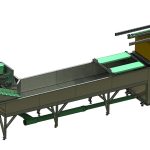 Agricultural Industry - Field squash unload and wash custom automated machine